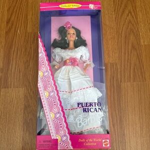 New Mattel 16754 Puerto Rican Barbie Dolls Of The World Collector Edition NWT